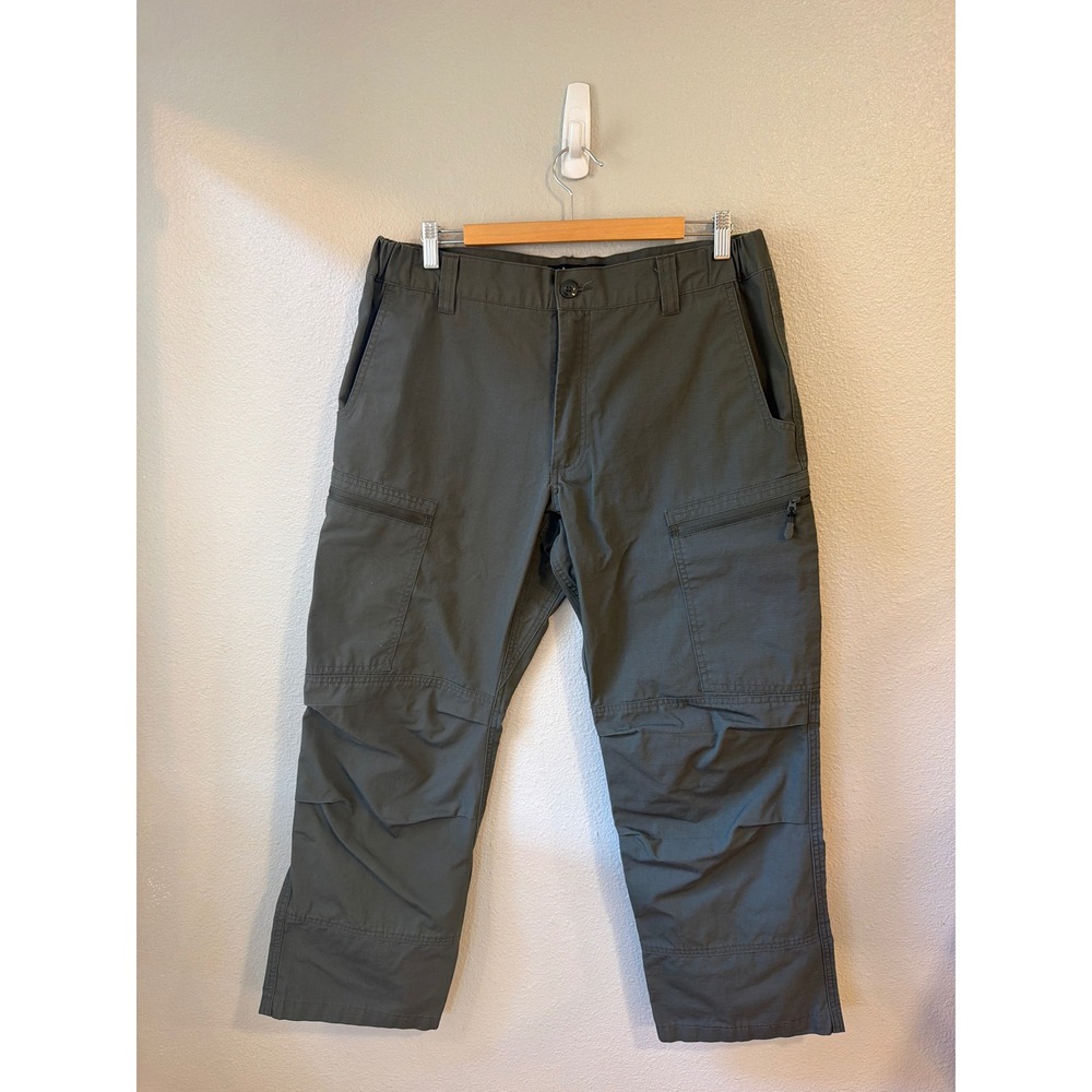 LAPG Core Stealth Tactical Pants Mens 34x36 OD Green Ripstop Cargo Gorpore
